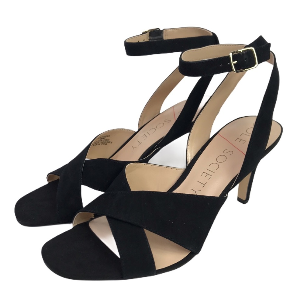 Sole Society Cassidea Strappy Criss Cross Heels